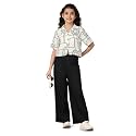 Fashion Dream Girls Cotton Blend Embroidered Co-Ord