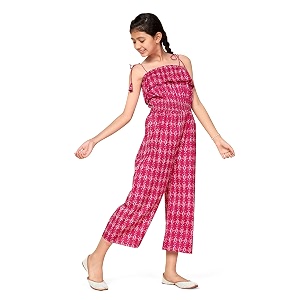 Fashion Dream Girls Midi Length Cotton Jumpsuit