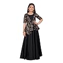 Fashion Dream Girls Silk Blend Floral Printed