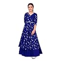 Fashion Dream Girls Silk Blend Floral Printed