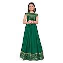 Fashion Dream Girls Silk Blend Floral Printed