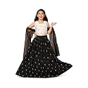 Fashion Dream Girls Silk Blend Readymade Embroidered