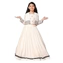 Fashion Dream Girls Silk Blend Readymade Embroidered