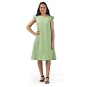 Fashion Dream Girls Solid Knee Length DressGirl