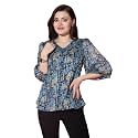Fashion Dream Women39s Georgette Regular Fit Top