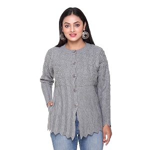 women39s wool round neck sweater 1725-grey-xl_grey_xl