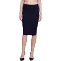 Girls Solid Pencil Skirt