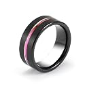 Fashion Frill Electric Colourful Line Ring For