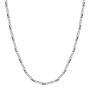fashion frill men39s double coated popular stainless steel silver chain for men boys girls stylish necklaces silver chain anniversary love gift for husband unisex chains 22 inches