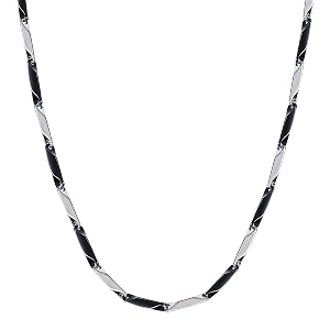 fashion frill men39s double coated popular stainless steel silver chain for men boys girls stylish necklaces silver chain anniversary love gift for husband unisex chains 22 inches