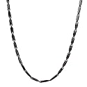 Fashion Frill Men's Double Coated Popular Stainless Steel Silver Chain For Men Boys Girls Stylish Necklaces Silver Chain Anniversary Love Gift For Husband Unisex Chains 22 Inches
