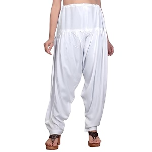 FASHION GALLERY Womens Rayon Relaxed Fit Patiala