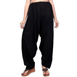 FASHION GALLERY Womens Rayon Relaxed Fit Patiala