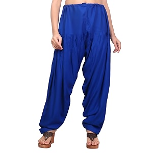 FASHION GALLERY Womens Rayon Relaxed Fit Patiala