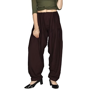 FASHION GALLERY Womens Rayon Relaxed Fit Patiala