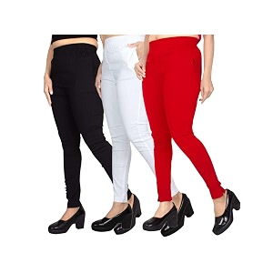 fashion gallery women39s cotton blend modern fit pants with ankle length pull on closure and elasticated flexible waiststretchable pants for women
