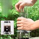 Fashion My Day Travel Coffee Kettle Kit Manual Portable Coffee Maker for Cafe Kitchen Travel Clear