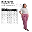 Fashion Plus PlointTrandy Textured Trousers for Women