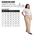 Fashion Plus PlointTrandy Textured Trousers for Women