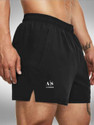 AS FASHION Solid Men Black Sports Shorts