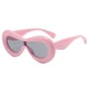 Fashion Sunglasses Women Men Trendy One-piece Sun Glasses Punk Party Summer Traveling Uv400