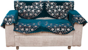 Fashion Throw Chenille 2 Seater Sofa Floral