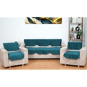 fashion throw sofa cover l shape 6 seats  velvet quilted anti-slip sofa cover protector covers  sofa cover for living room  sofa slipcovers teal l-shape