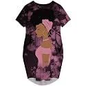 Fashion Women's African American Art Print Dress Casual Loose Dresses