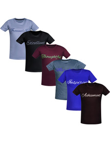 Fashionate World Boys Printed Polyester Regular T