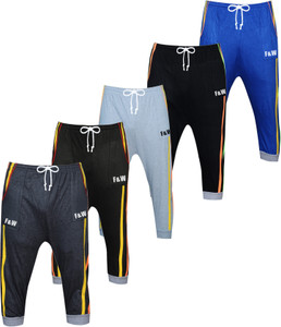 fashionate world three fourth for boys multicolor pack of 5