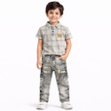FashionBllue Boys Casual Shirt Jeans