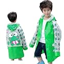 FashionIO Hooded Raincoat for Kids with WideInflated