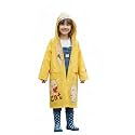 FashionIO Hooded Raincoat for Kids with WideInflated