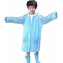 FashionIO Hooded Raincoat for Kids with WideInflated