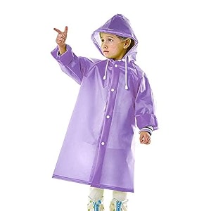 Fashionio Kids Children Rain Coat - Portable