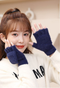 fashionio self design winter women gloves