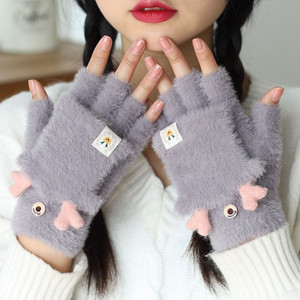 fashionio self design winter women gloves