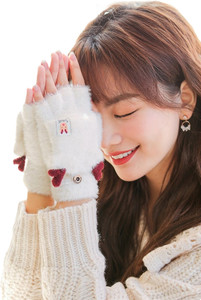 fashionio self design winter women gloves