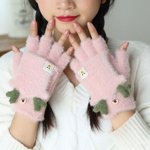 fashionio self design winter women gloves