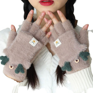 fashionio self design winter women gloves