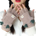 FASHIONIO Self Design Winter Women Gloves
