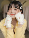 FASHIONIO Self Design Winter Women Gloves