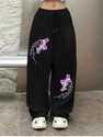 FASHIONKR Regular Fit Loose Fit Women Black
