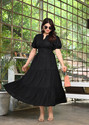 Fashionmils Women Solid Flared Kurta