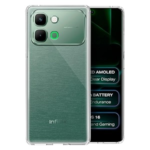 Fashionury Crystal Clear Case for Infinix Note