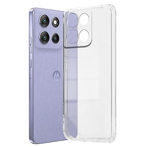 Fashionury Crystal Clear Case for Motorola G86