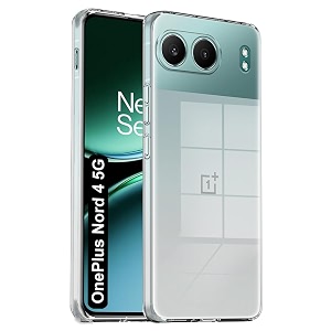 Fashionury Crystal Clear Case for OnePlus Nord