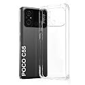 Fashionury Crystal Clear Case for Poco C55