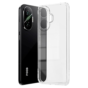 Fashionury Crystal Clear Case for Poco F7