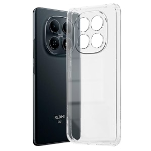Fashionury Crystal Clear Case for Poco M8
